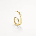 Load image into Gallery viewer, Elegant Double Lobe Gold Cuff Earrings 10
