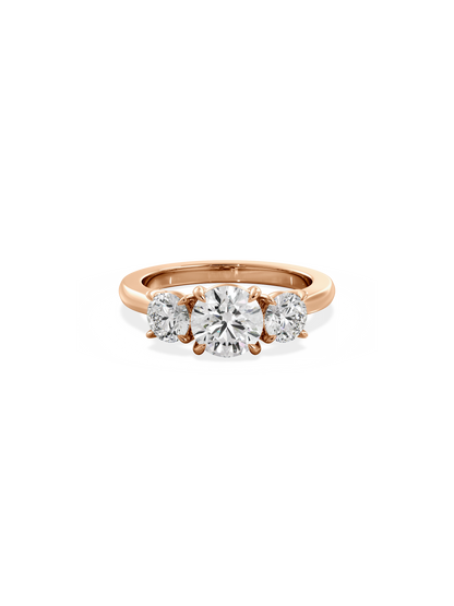 Solitaire-Oval Lab Grown Diamond Engagement Ring