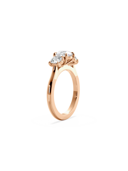 Solitaire-Oval Lab Grown Diamond Engagement Ring