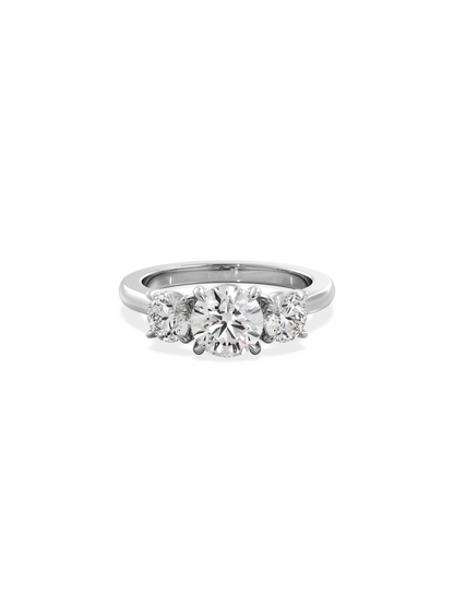 Solitaire-Oval Lab Grown Diamond Engagement Ring