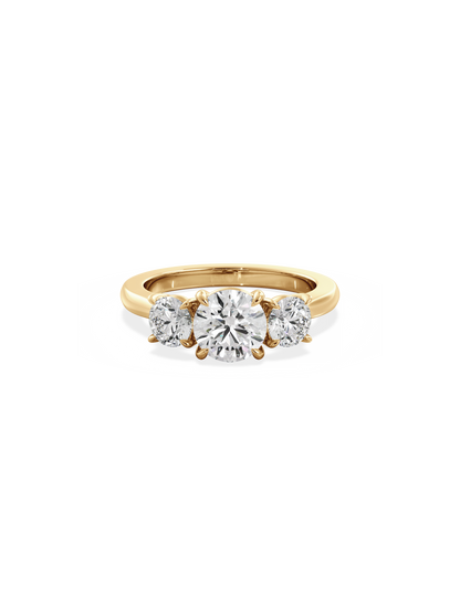 Solitaire-Oval Lab Grown Diamond Engagement Ring