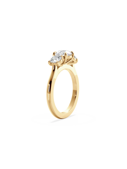 Solitaire-Oval Lab Grown Diamond Engagement Ring