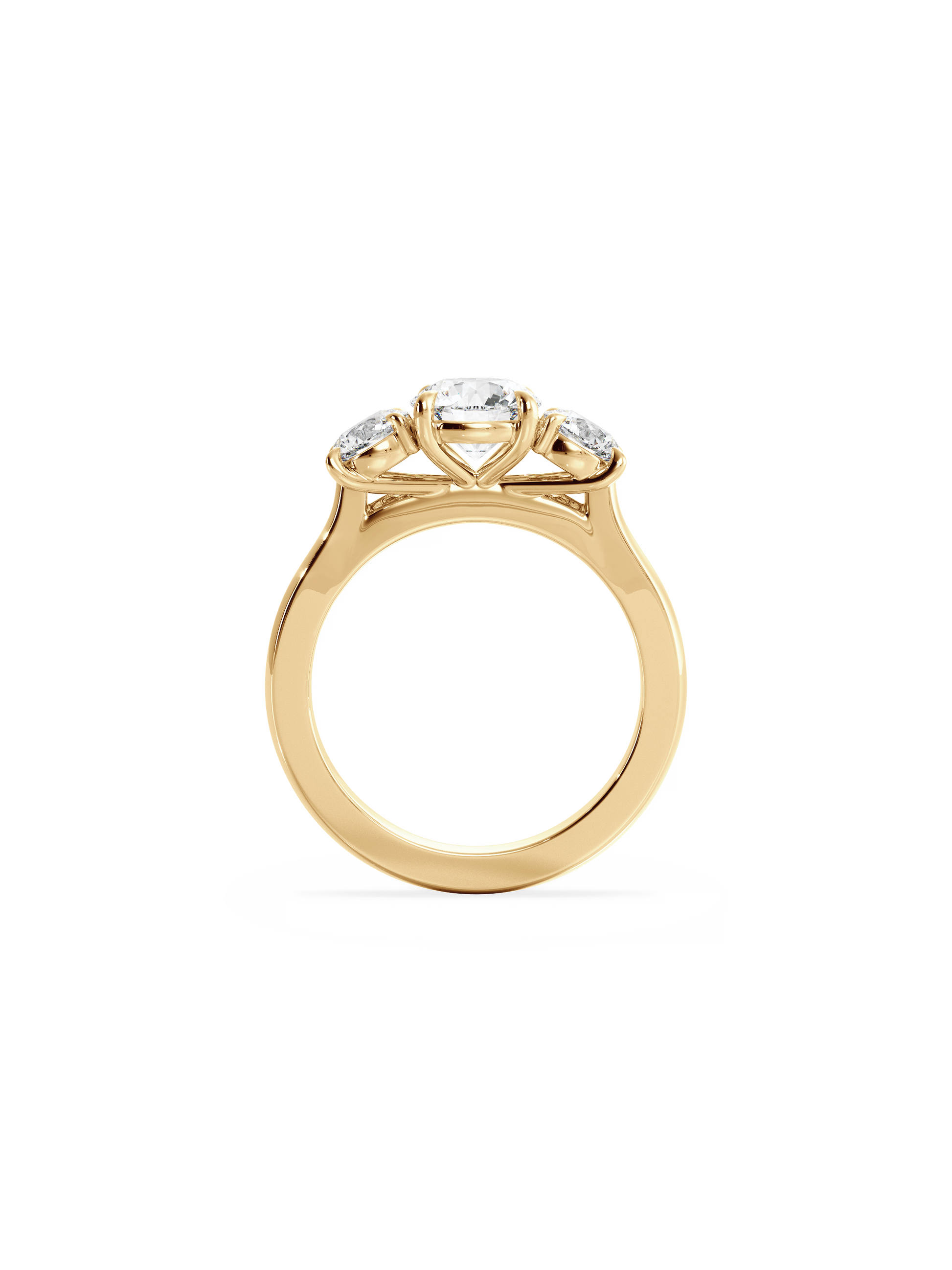 Solitaire-Oval Lab Grown Diamond Engagement Ring