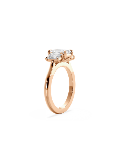 Solitaire-Oval Lab Grown Diamond Engagement Ring
