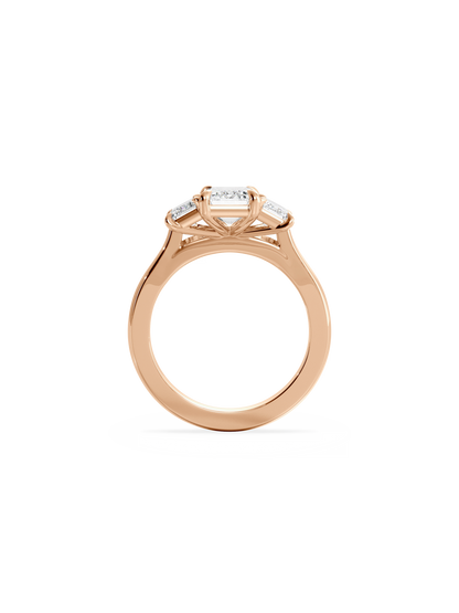 Solitaire-Oval Lab Grown Diamond Engagement Ring
