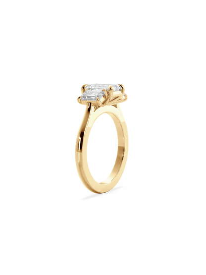 Solitaire-Oval Lab Grown Diamond Engagement Ring