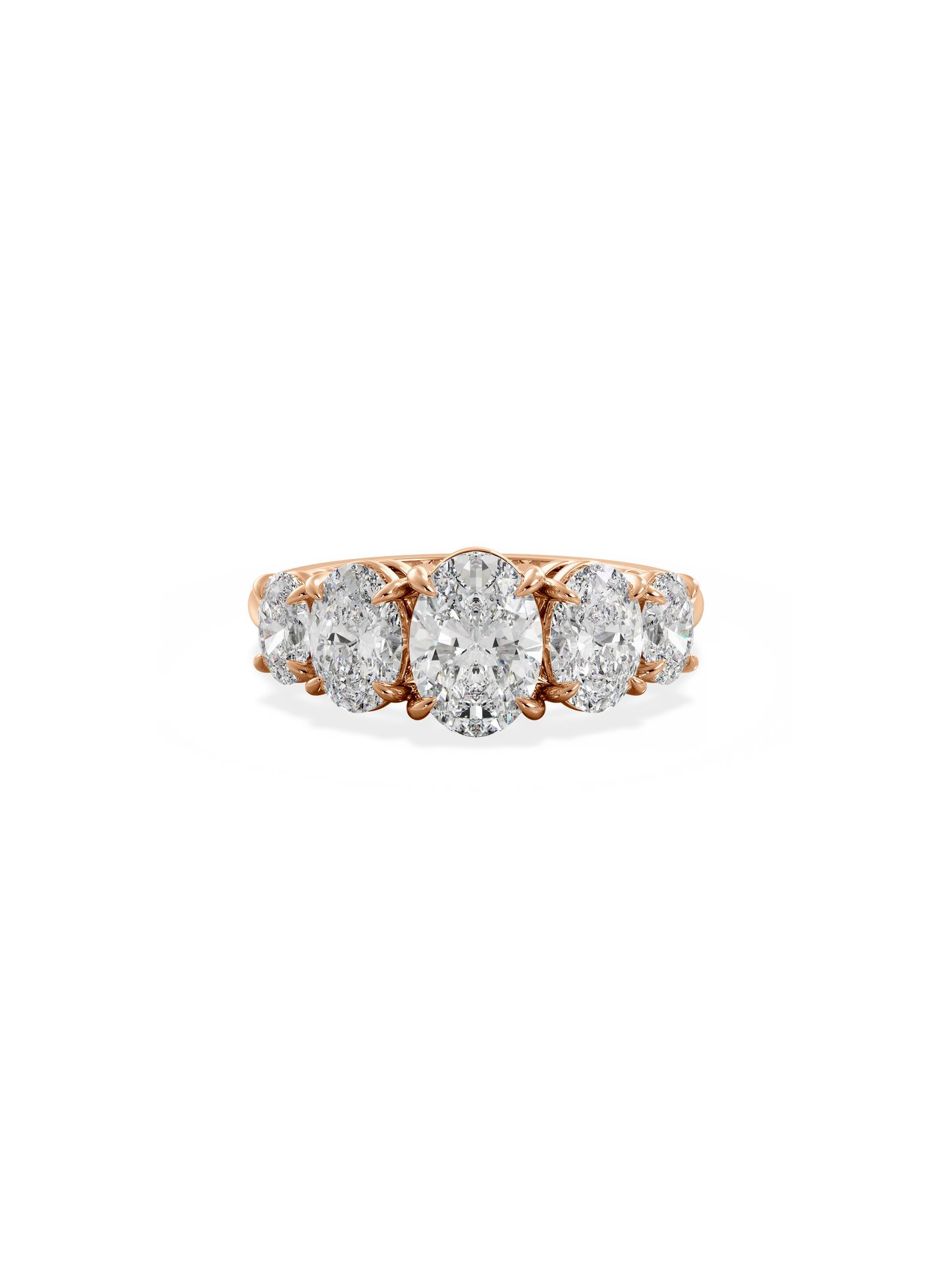 Solitaire-Oval Lab Grown Diamond Engagement Ring