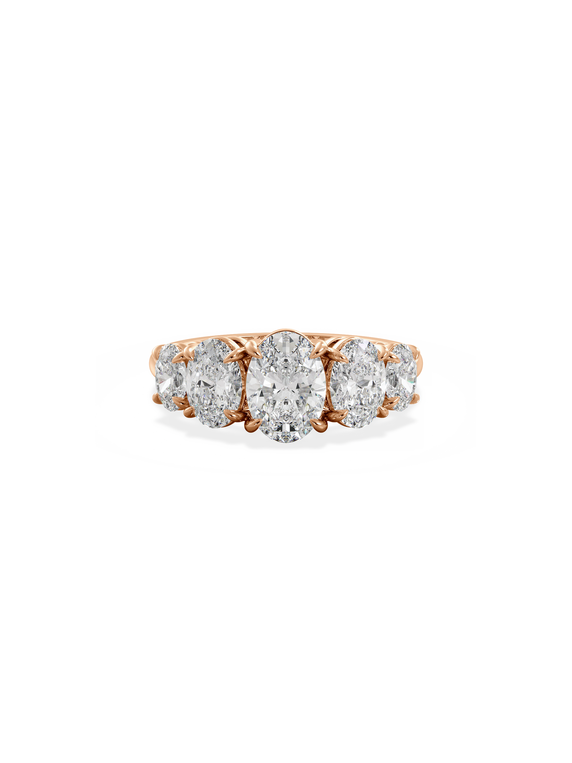 Solitaire-Oval Lab Grown Diamond Engagement Ring