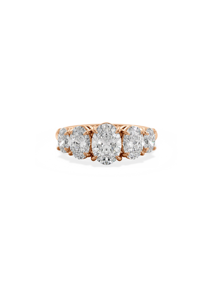 Solitaire-Oval Lab Grown Diamond Engagement Ring