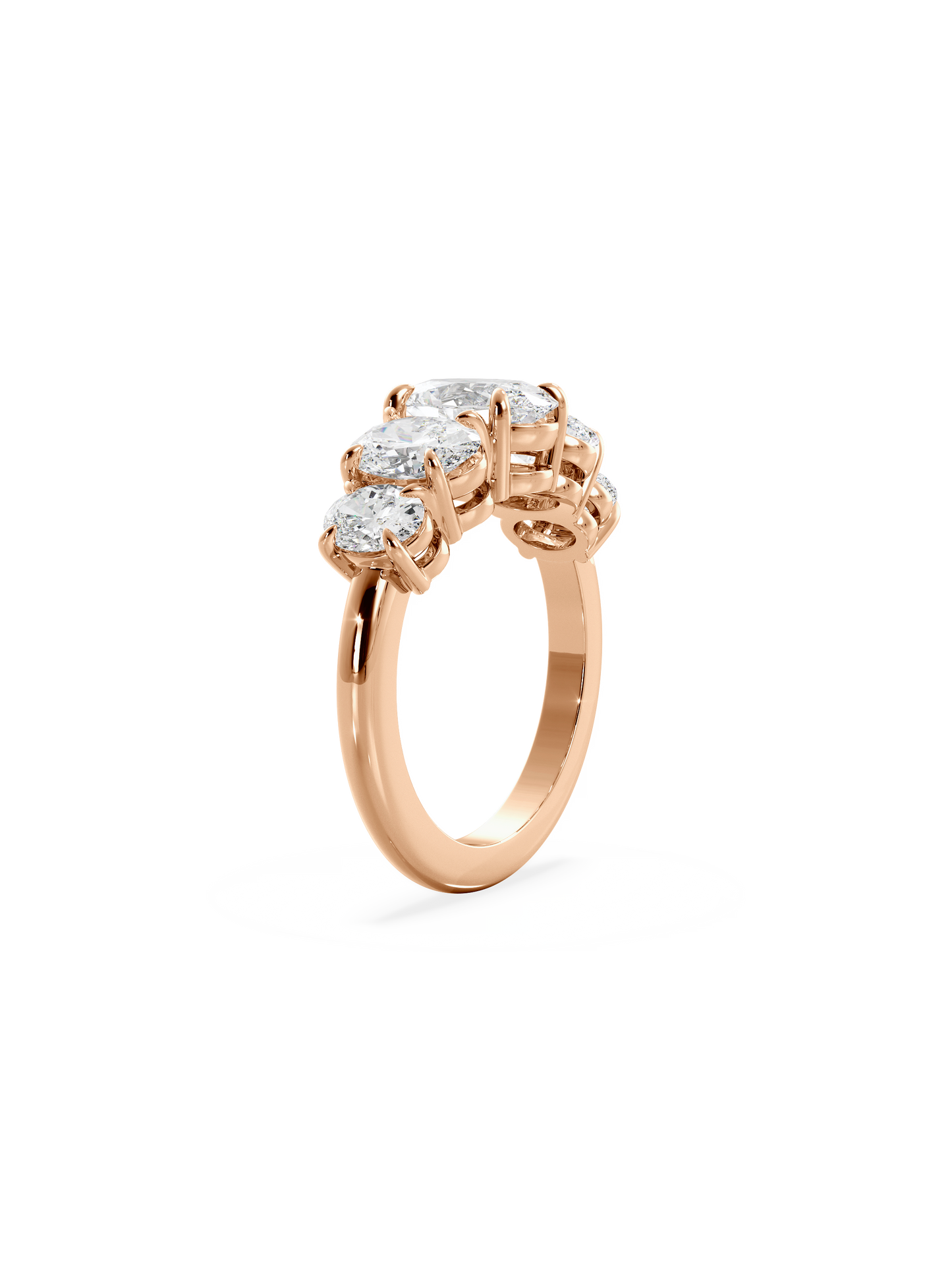 Solitaire-Oval Lab Grown Diamond Engagement Ring