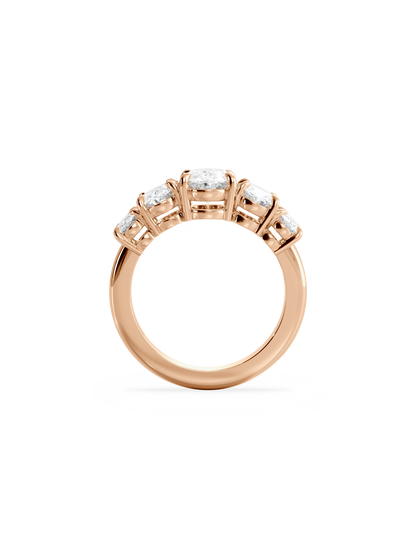 Solitaire-Oval Lab Grown Diamond Engagement Ring
