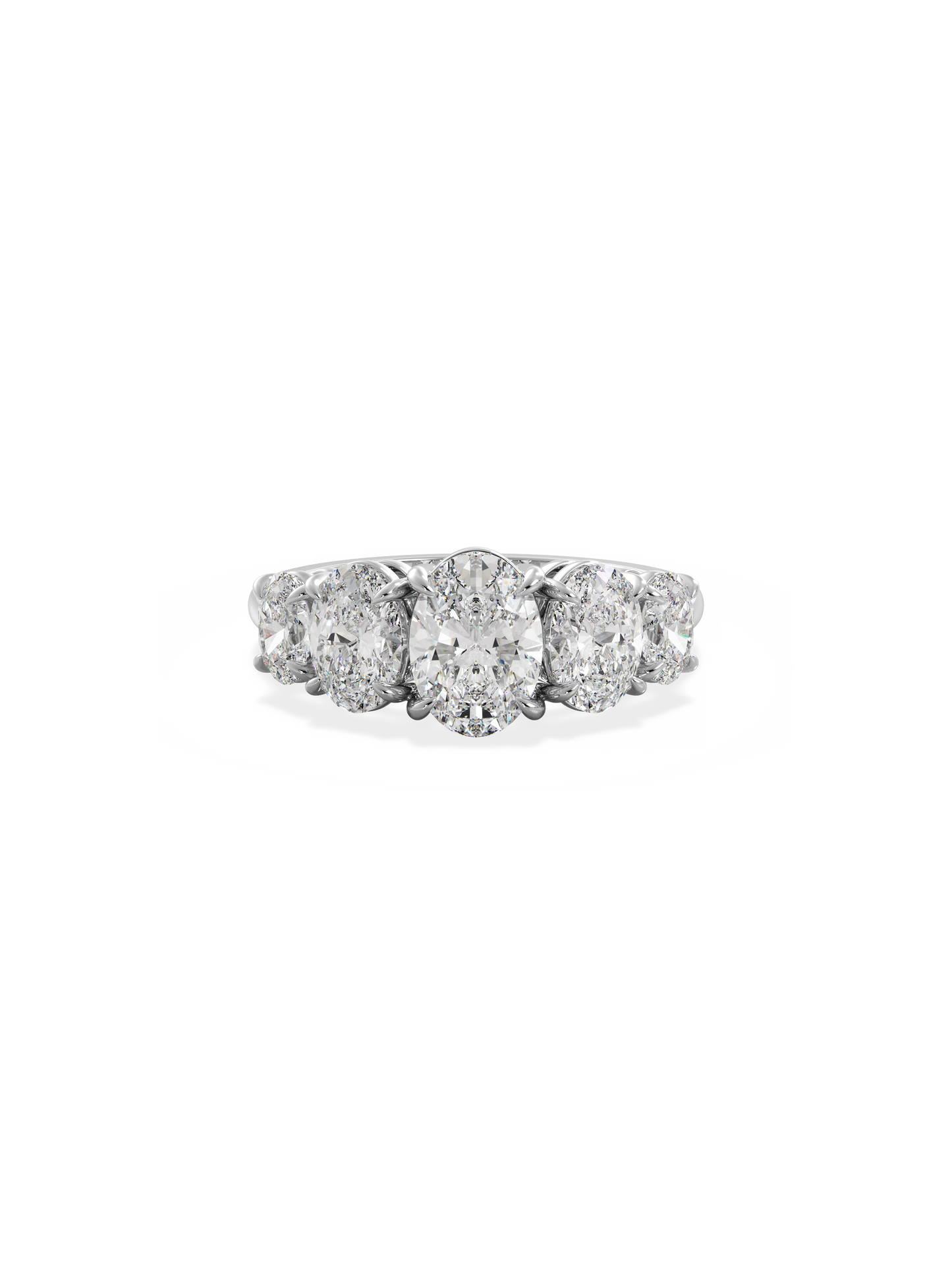 Solitaire-Oval Lab Grown Diamond Engagement Ring