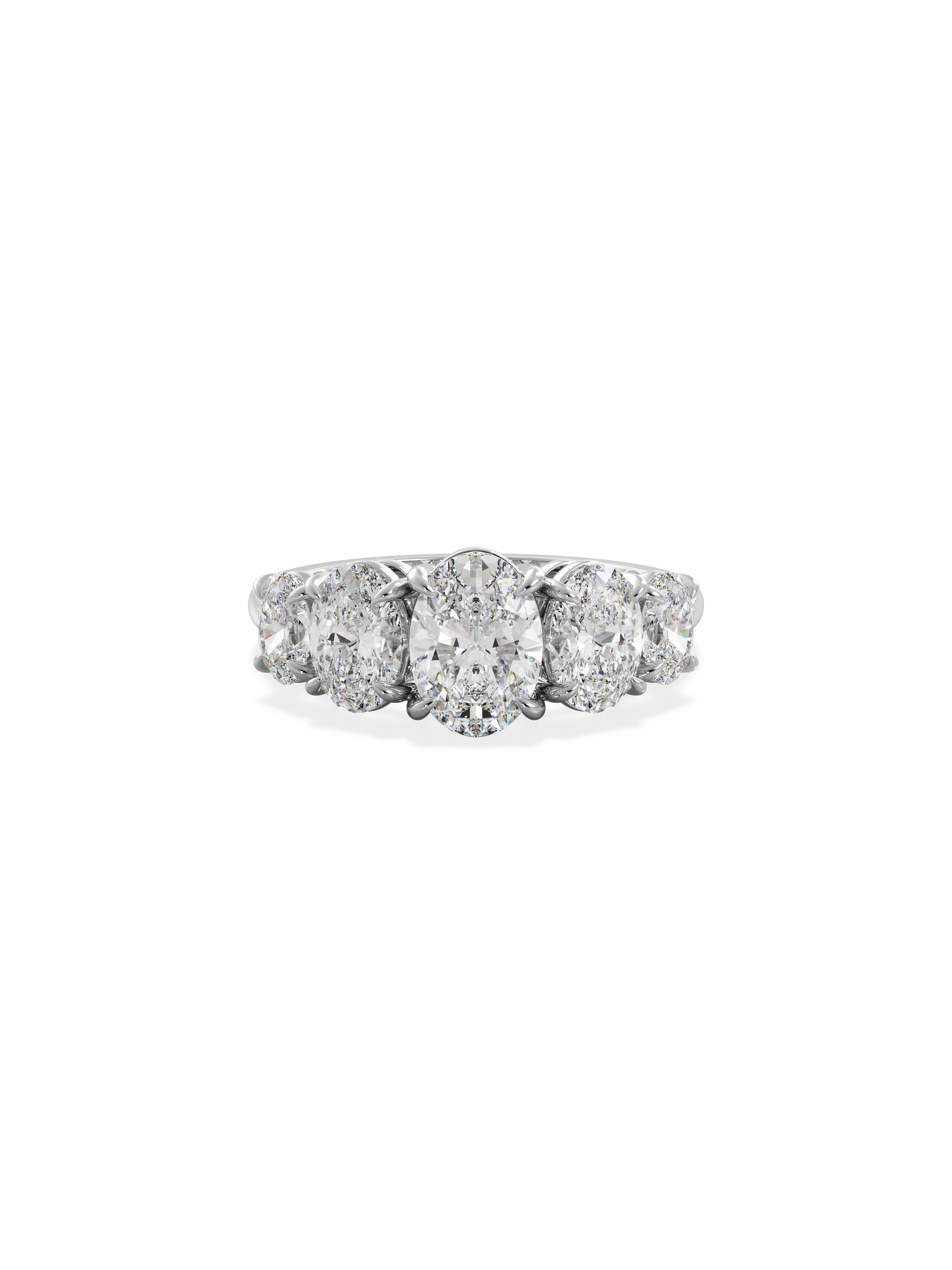 Solitaire-Oval Lab Grown Diamond Engagement Ring