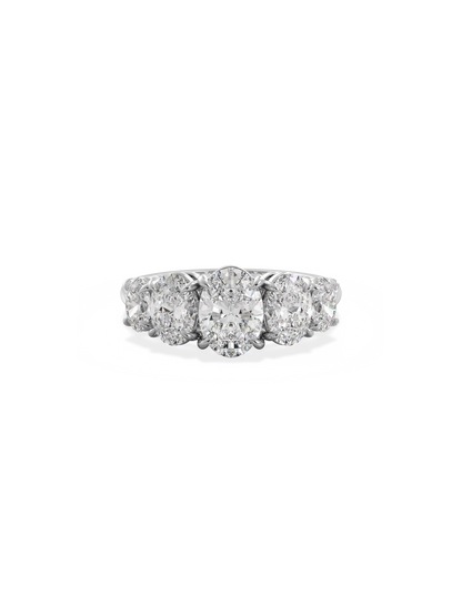 Solitaire-Oval Lab Grown Diamond Engagement Ring