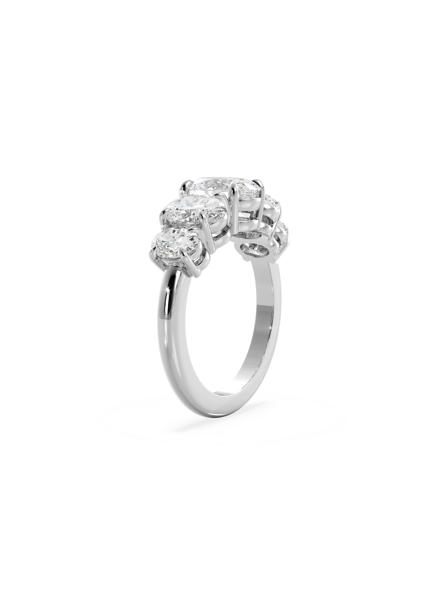 Solitaire-Oval Lab Grown Diamond Engagement Ring