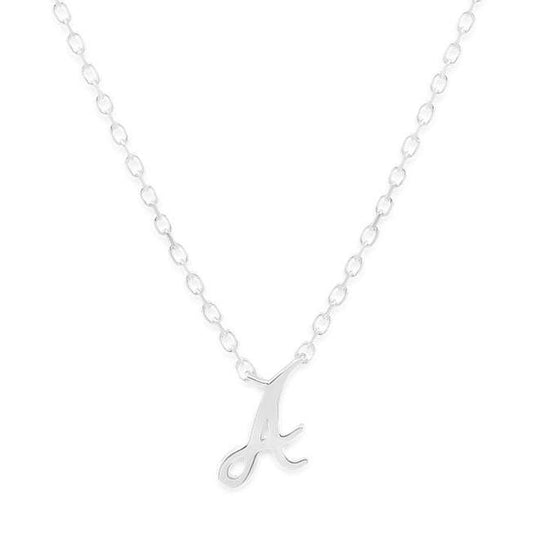 Simple Love Letter Initial Necklace