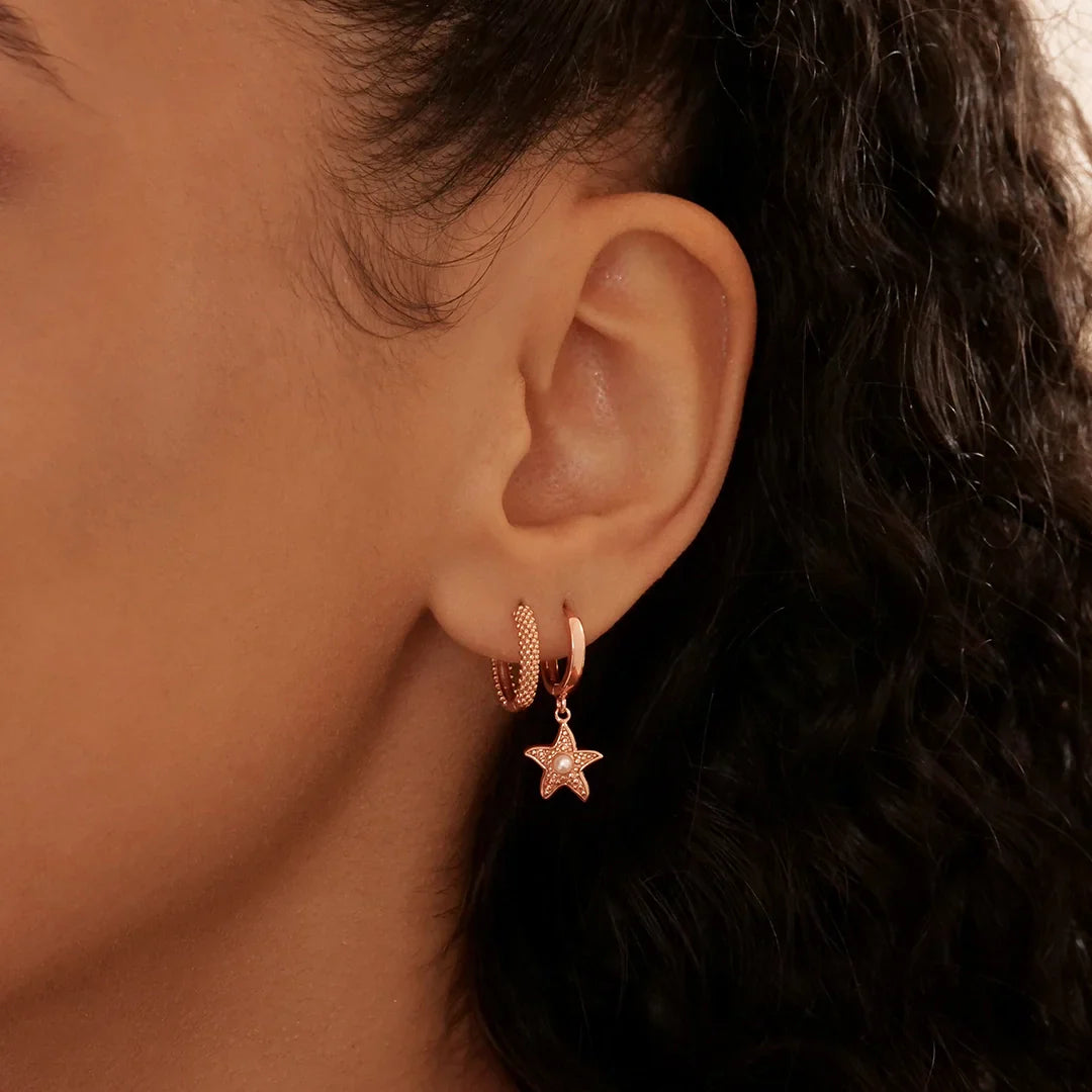 Round Dot Hoop Earrings 4