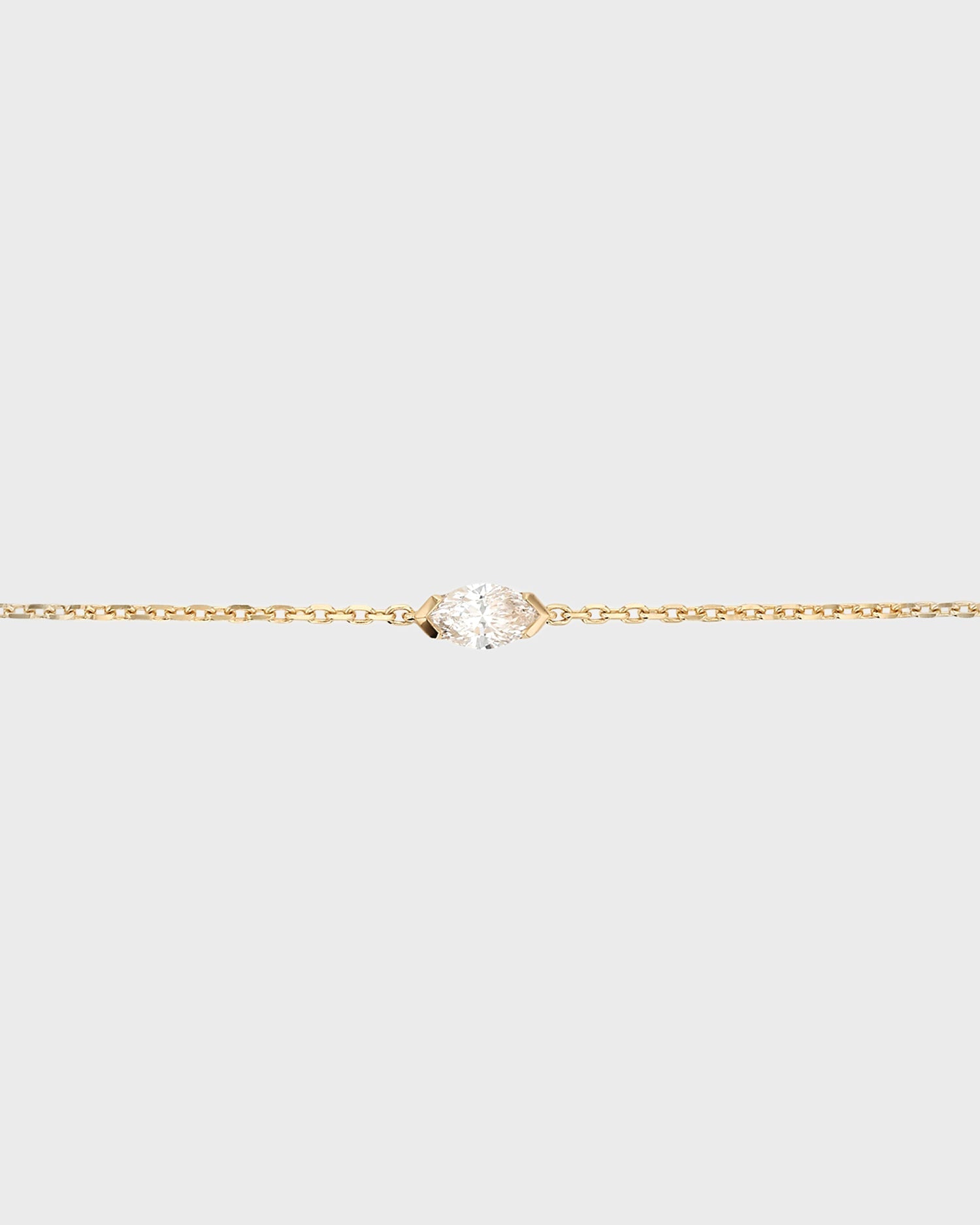 Elegant 0.25 CT Marquise Cut Diamond Chain Bracelet 4