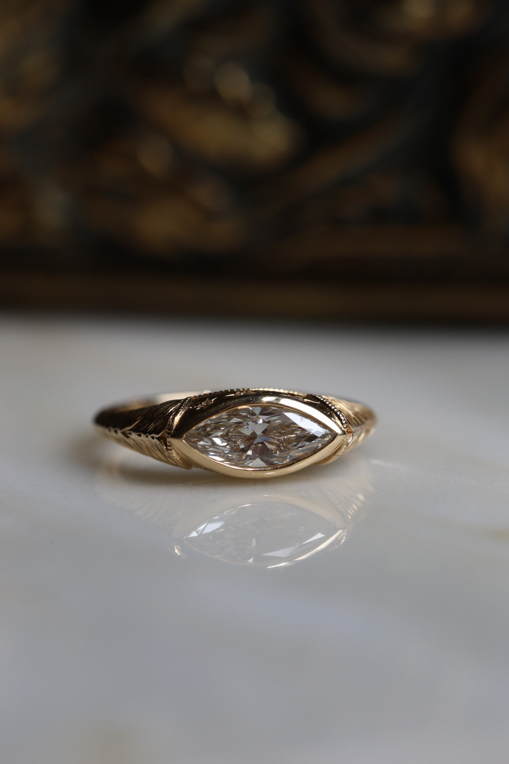 Solitaire Cathedral- 1.8 CT Cushion Lab Grown Diamond Wedding Band