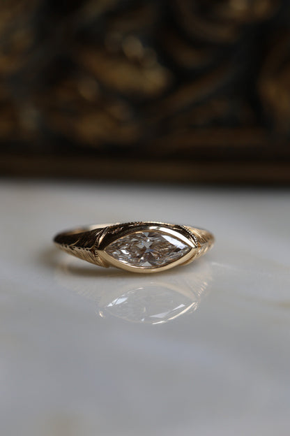 Solitaire Cathedral- 1.8 CT Cushion Lab Grown Diamond Wedding Band