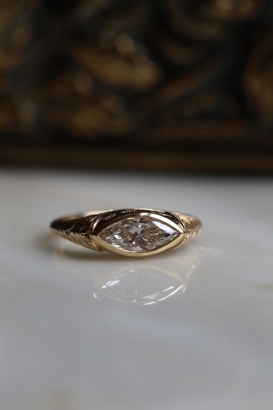 Solitaire Cathedral- 1.8 CT Cushion Lab Grown Diamond Wedding Band