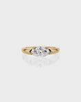 Load image into Gallery viewer, 0.50 CT Marquise Lab Grown Diamond Solitaire Engagement Ring
