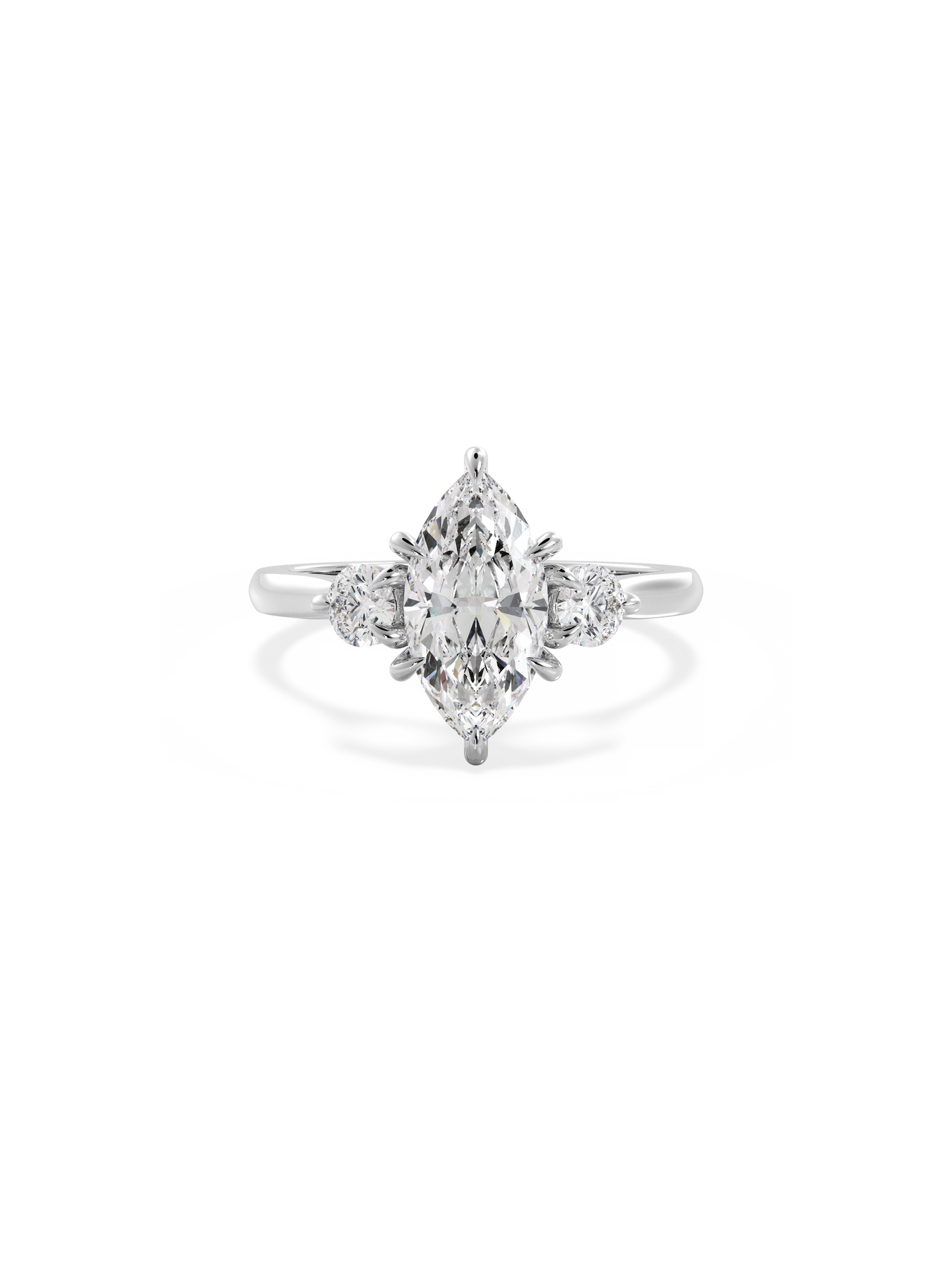 Solitaire-Oval Lab Grown Diamond Engagement Ring