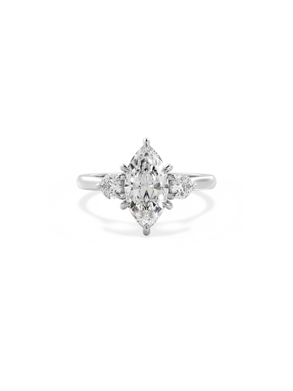 Solitaire-Oval Lab Grown Diamond Engagement Ring