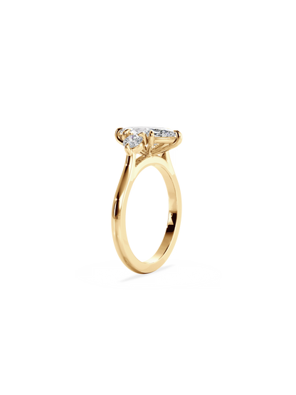 Solitaire-Oval Lab Grown Diamond Engagement Ring