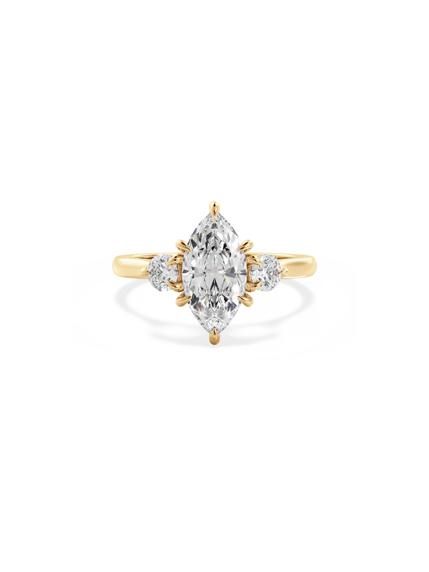 Solitaire-Oval Lab Grown Diamond Engagement Ring
