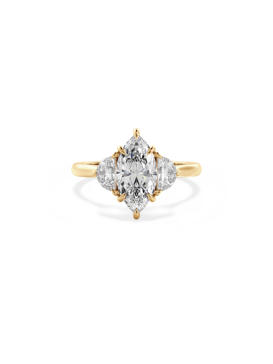 Solitaire-Oval Lab Grown Diamond Engagement Ring