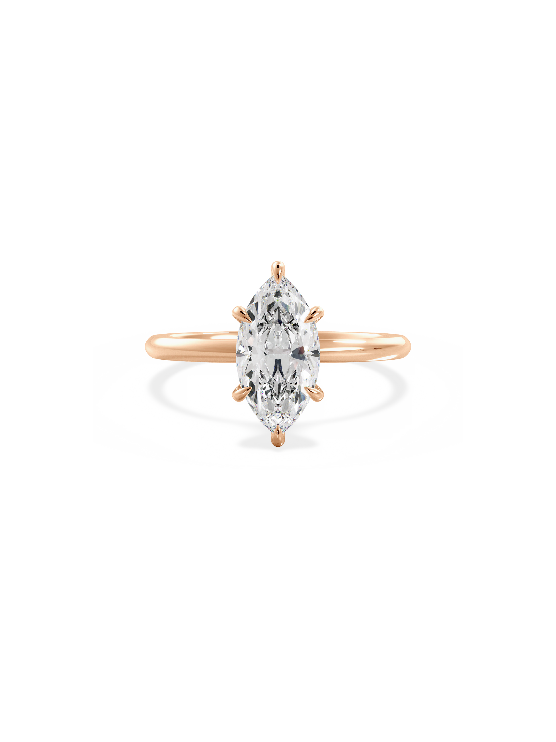 Solitaire-Oval Lab Grown Diamond Engagement Ring