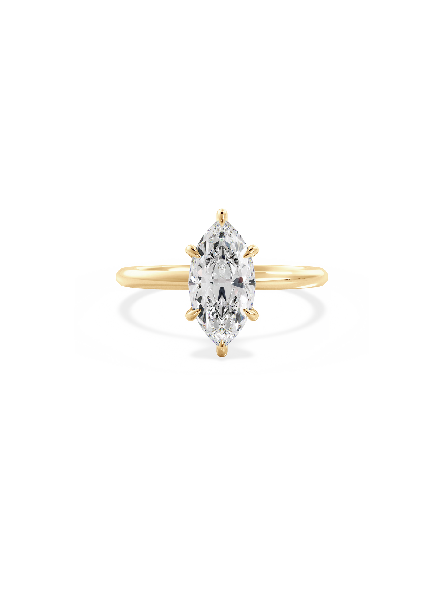Solitaire-Oval Lab Grown Diamond Engagement Ring
