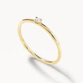 Load image into Gallery viewer, Radiant Elegance: 0.03 CT Round Lab Grown Diamond Gold Wedding Band
