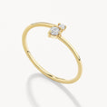 Load image into Gallery viewer, Elegance Defined: 0.09 CT Round Lab Grown Diamond Open Wedding Band in Gold
