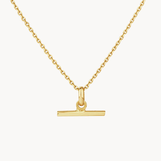 Micro T-Bar Necklace