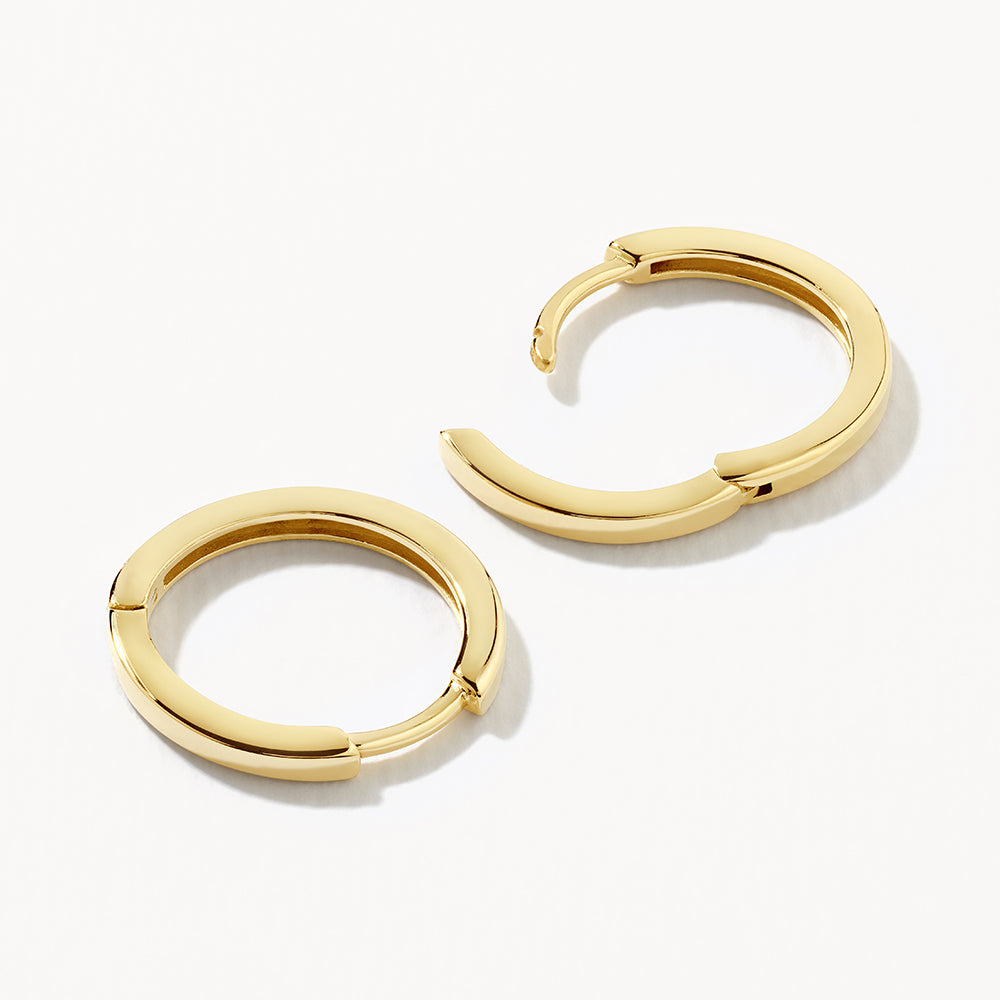 Elegant Gold Hoop Earrings 8
