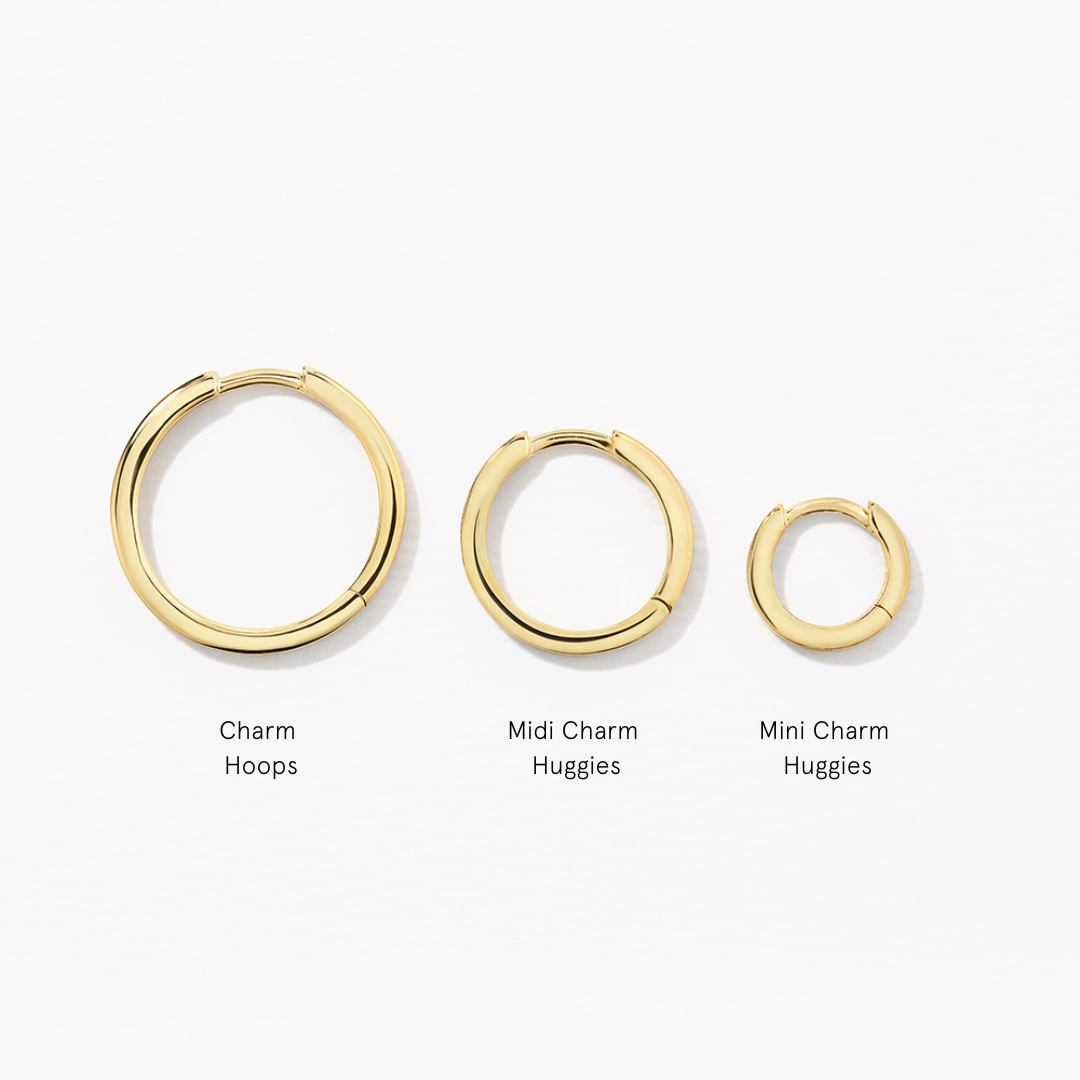 Elegant Gold Hoop Earrings 12
