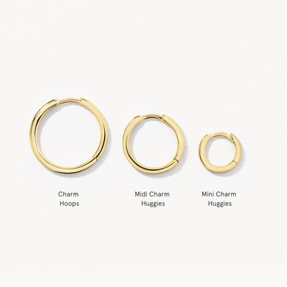 Elegant Gold Hoop Earrings 12