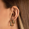 Load image into Gallery viewer, Radiant Gold Luxe Hoop Earrings
