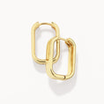 Load image into Gallery viewer, Radiant Gold Luxe Hoop Earrings
