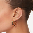 Load image into Gallery viewer, Plain Flat Hoop Earrings 2
