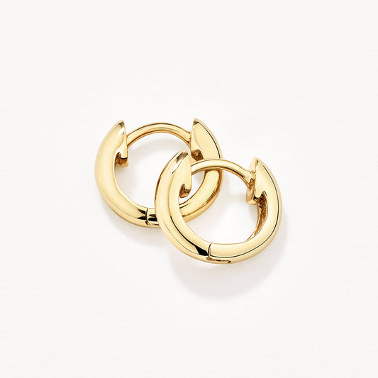 Elegant Gold Mini Huggie Hoops