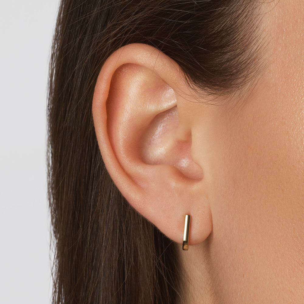 U Shaped Hoop Earrings 5