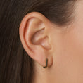 Load image into Gallery viewer, U Shaped Hoop Earrings
