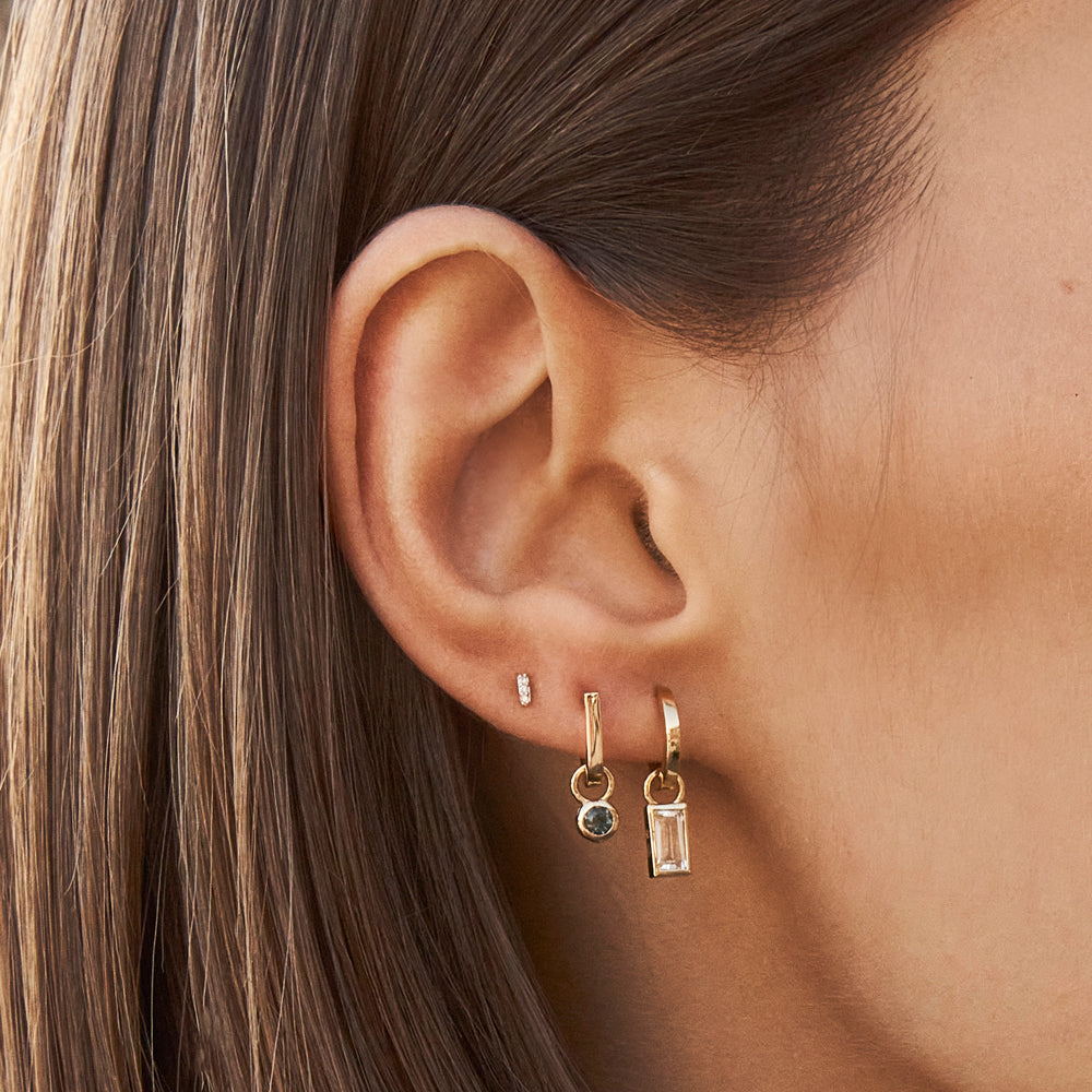 U Shaped Hoop Earrings 2