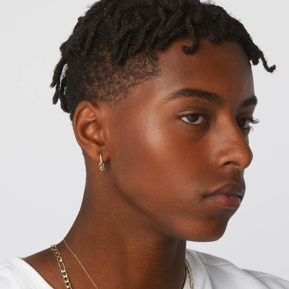 U Shaped Hoop Earrings 4