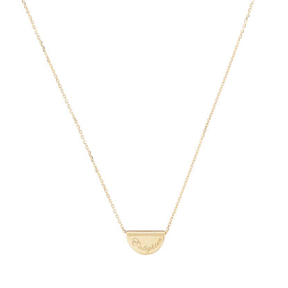 Elegant Gold Lotus Pendant Necklace 7