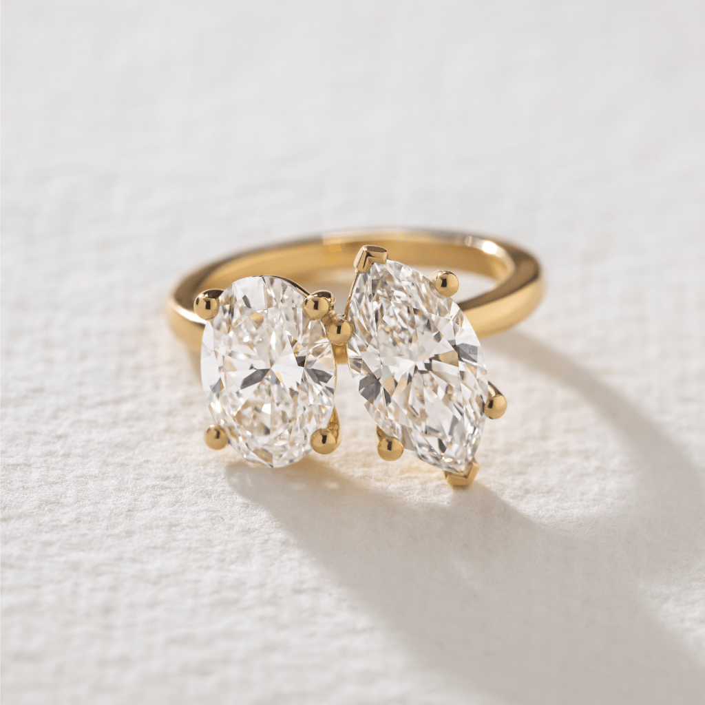 Solitaire-Oval Lab Grown Diamond Engagement Ring