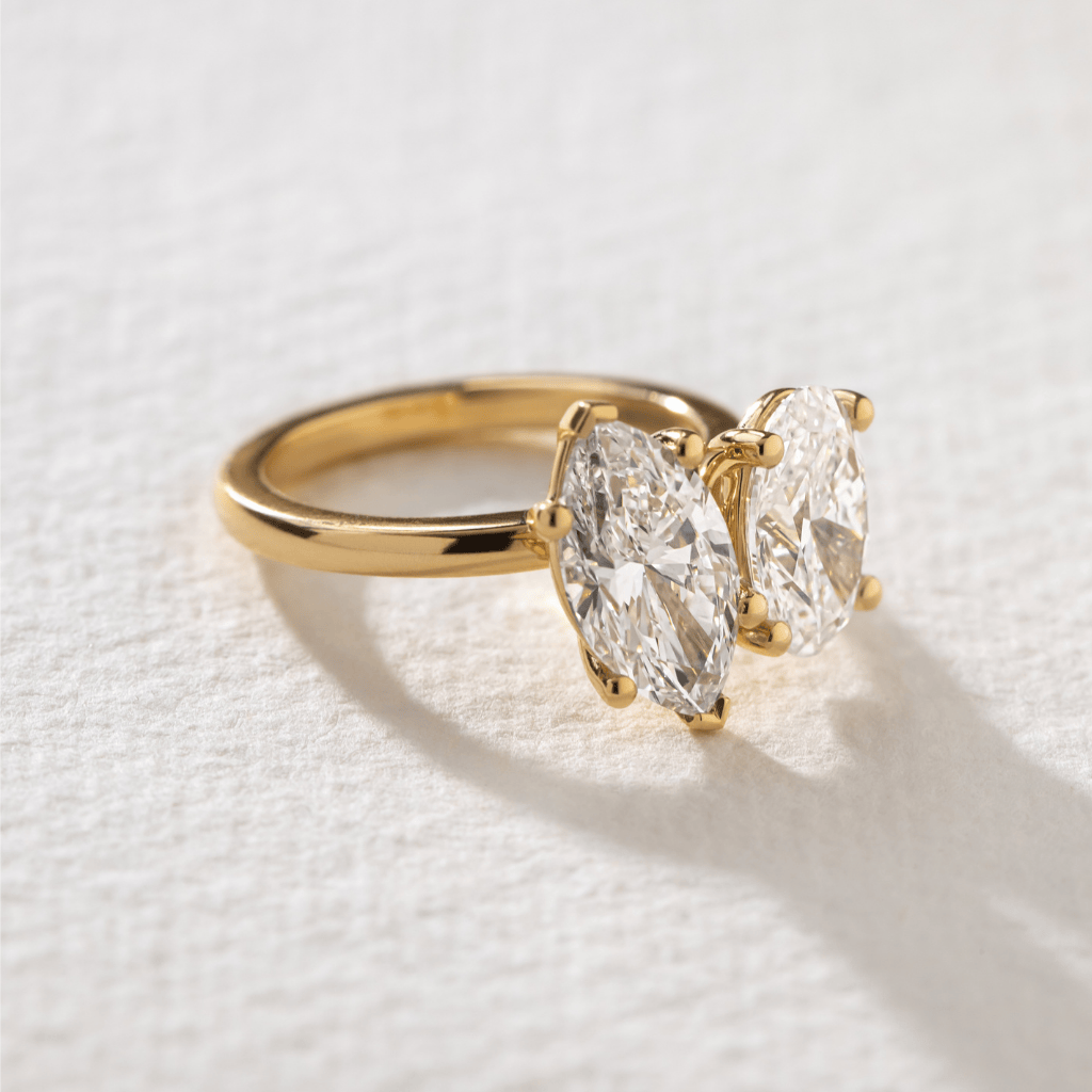 Solitaire-Oval Lab Grown Diamond Engagement Ring